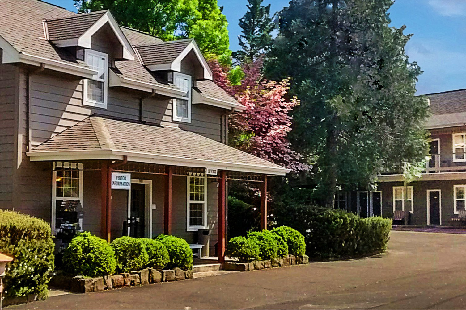The Lobby is a stand-alone historical building